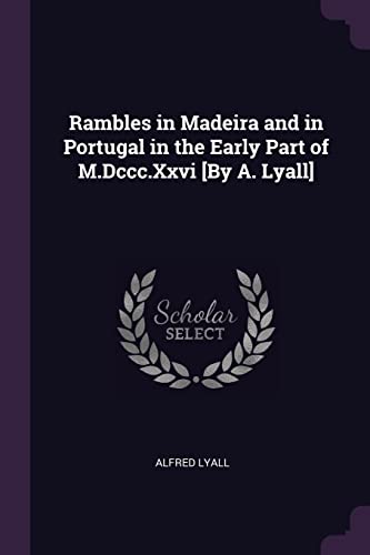 Cover of Rambles in Madeira and in Portugal