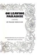 Cover of On Leaving Paradise
